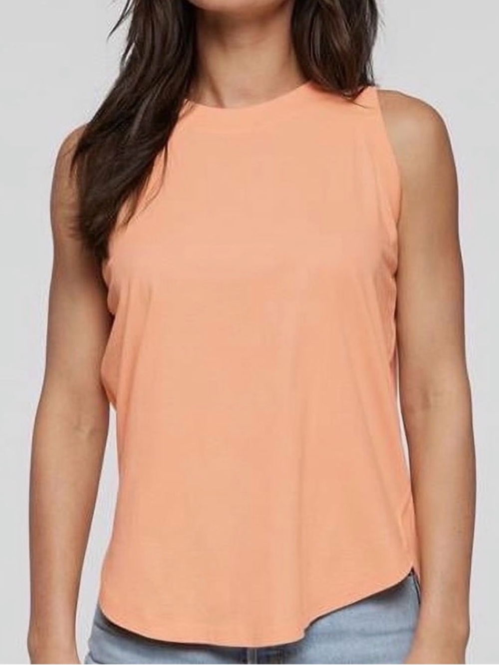 Super soft Women’s Sleeveless Tank Top in Peach Size Small Jockey Loungewear